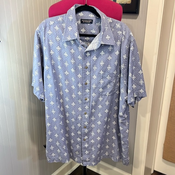 Roundtree & Yorke Other - ROUNDTREE & YORKE MENS SHORT SLEEVE SHIRT SZ 2XT